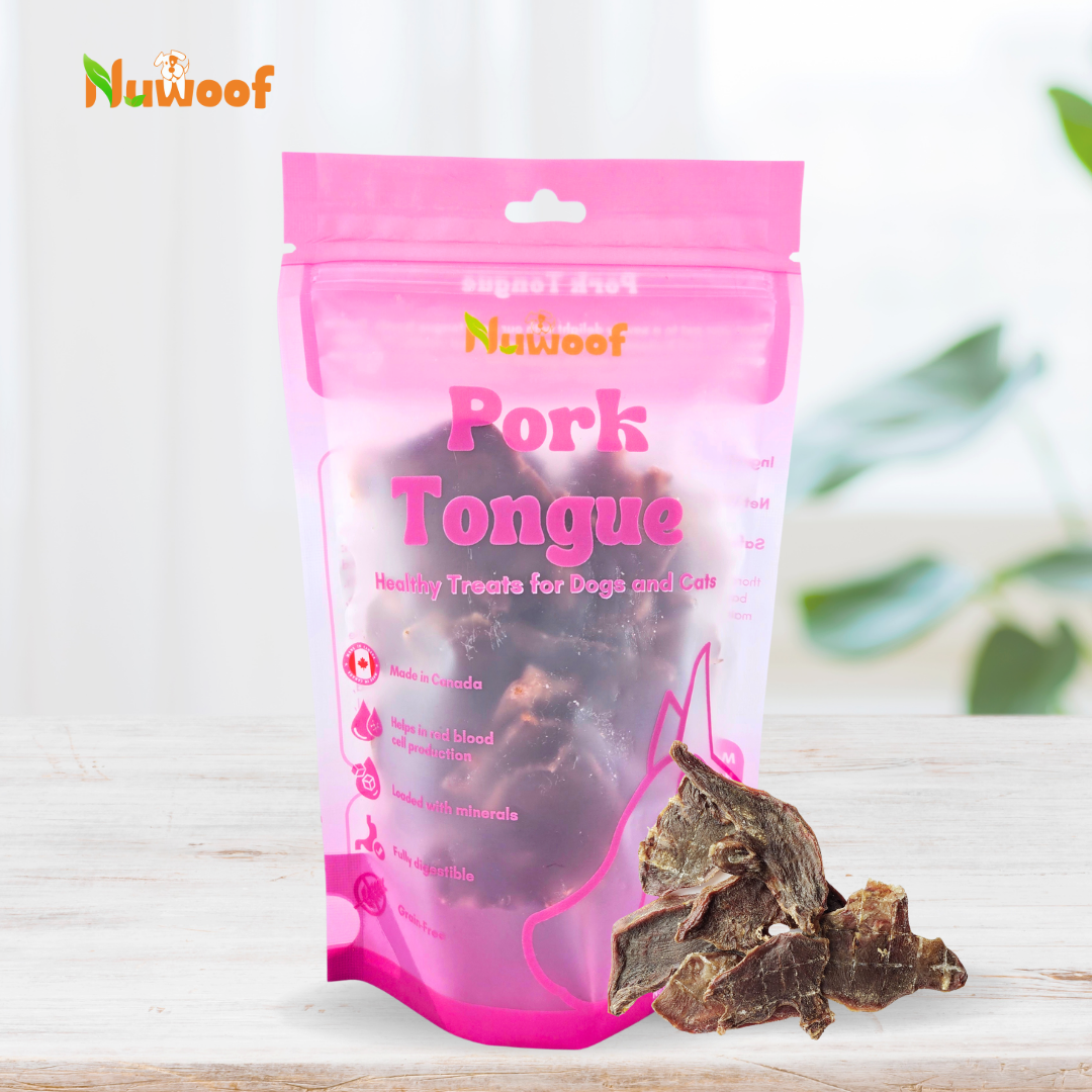 NuWoof - Pork Tongue Treats - 50g
