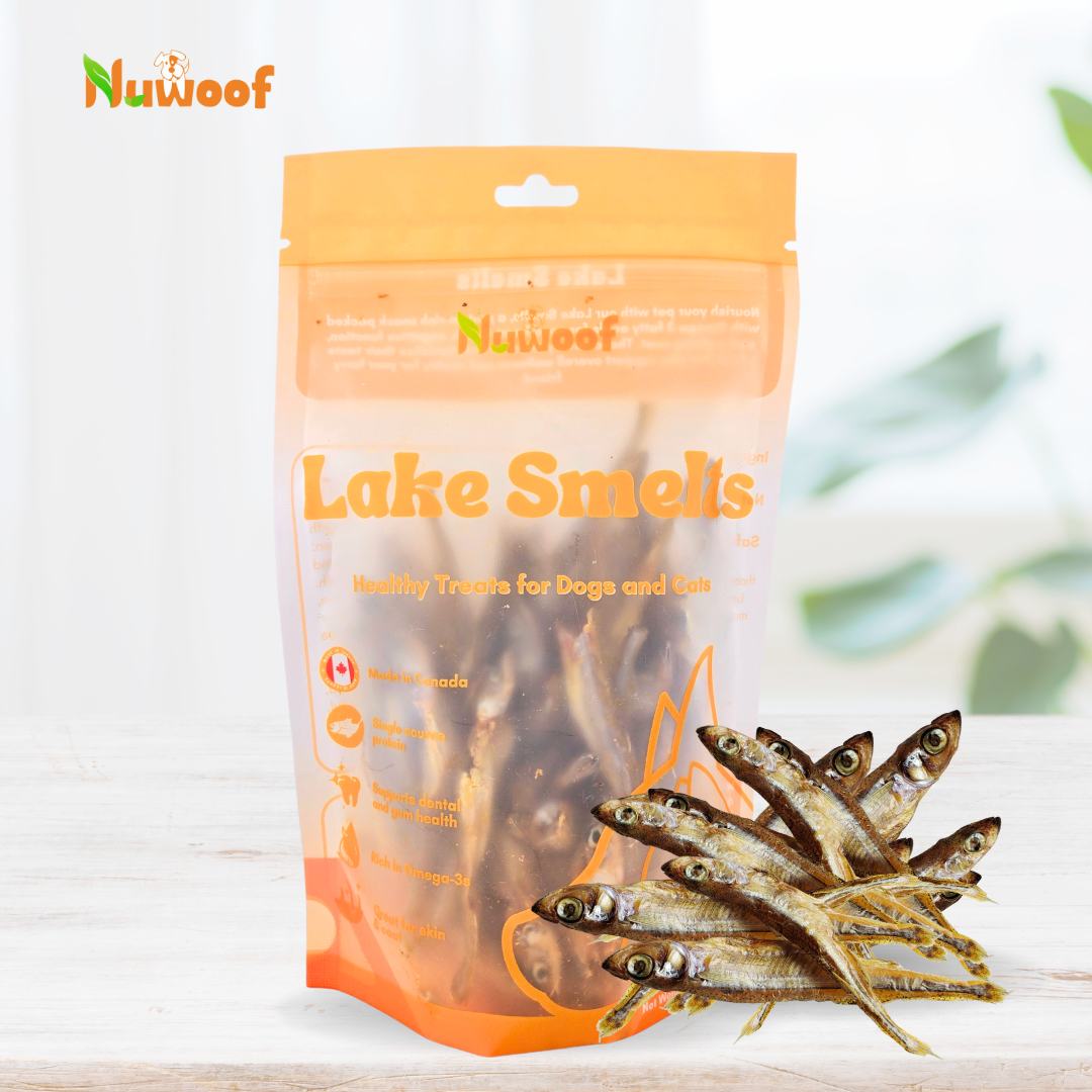 NuWoof - Lake Smelt Treats - 55 g