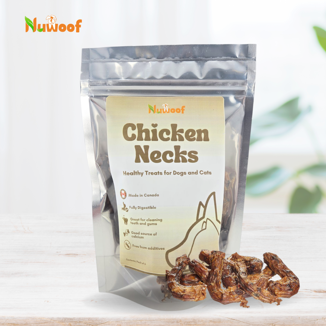NuWoof - Chicken Necks - 6 Pack