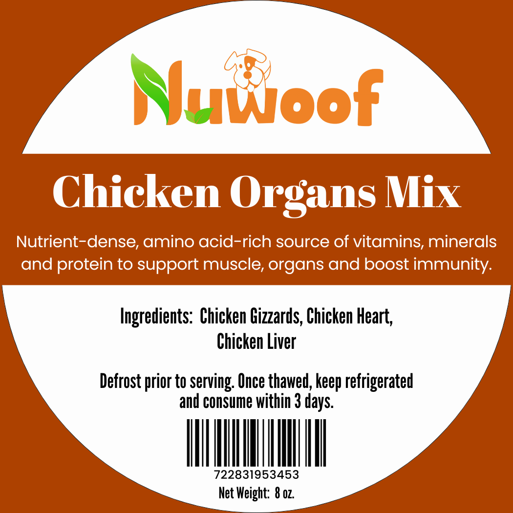 NuWoof - Chicken Organs Mix