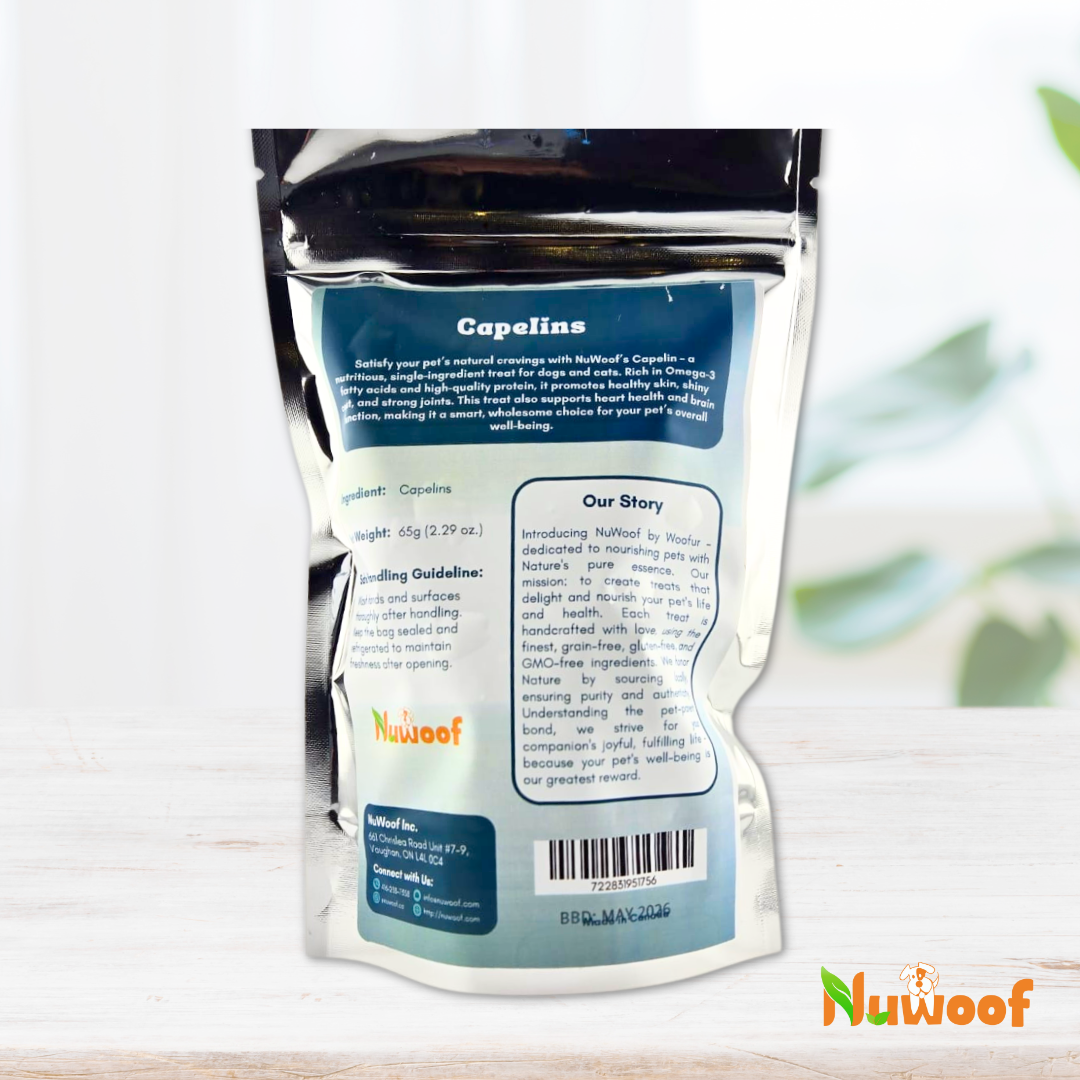 NuWoof - Capelins 65g