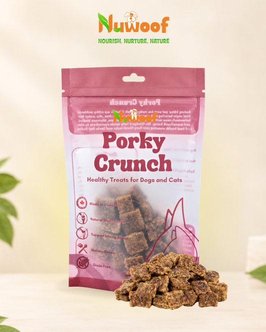 NuWoof - Porky Crunch Treats - 70g
