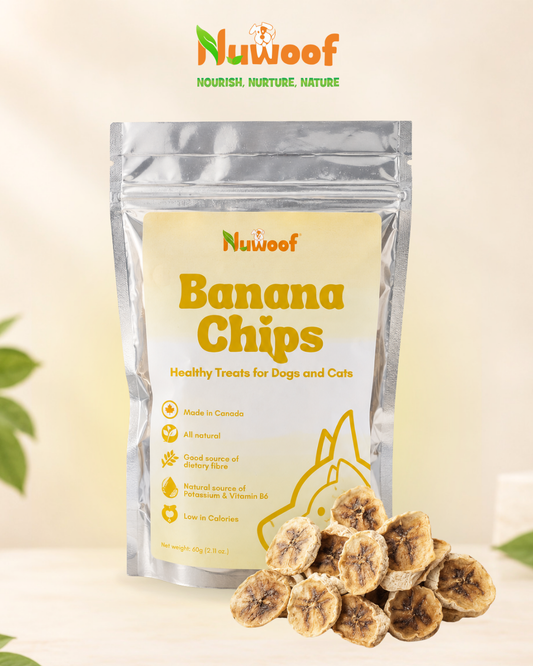 NuWoof - Banana Chip Treats - 60g