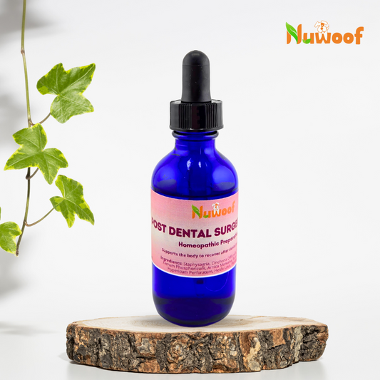 NuWoof Homeopathic Blend: Post Dental Surgery 50ml