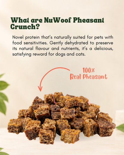NuWoof - Pheasant Crunch Treats - 60g