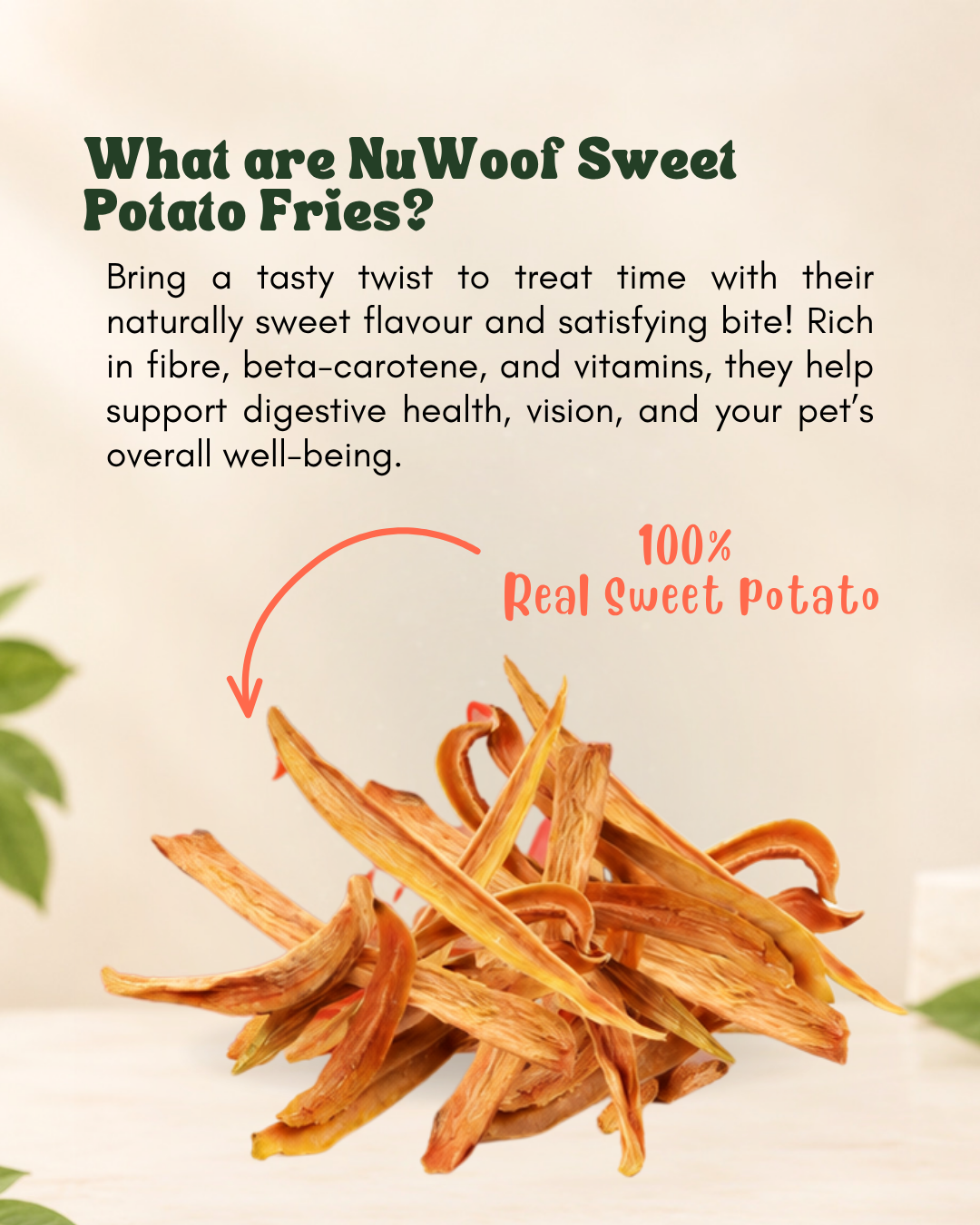 NuWoof - Sweet Potato Fries - 90g