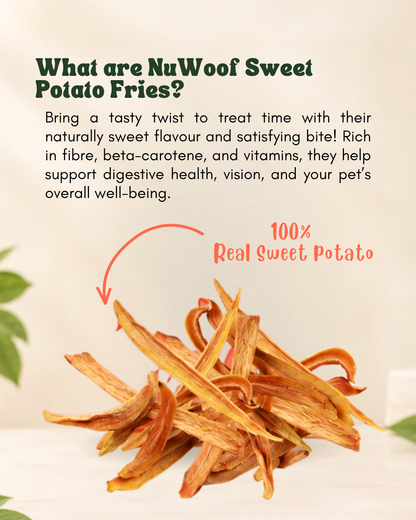 NuWoof - Sweet Potato Fries - 90g