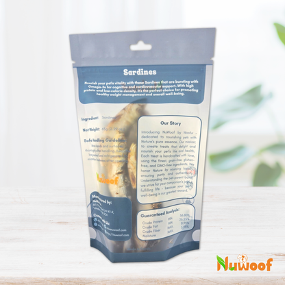 NuWoof - Sardine Treats 65g