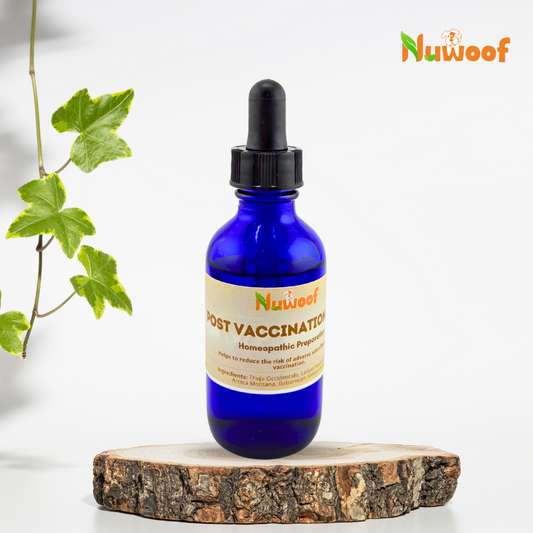 NuWoof Homeopathic Blend: Post Vaccinations Care 50ml