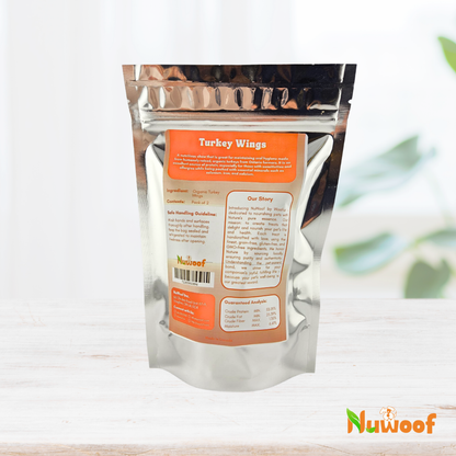 NuWoof - Turkey Wings - 2 Pack