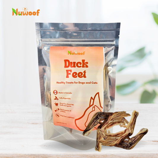 NuWoof - Duck Feet Chews - 6 Pack