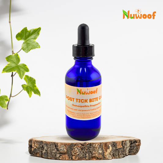 NuWoof Homeopathic Blend: Post Tick Bite Care 50ml