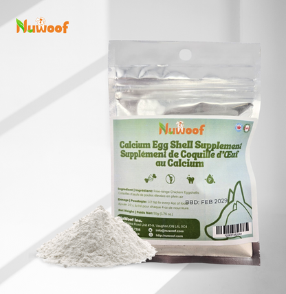 NuWoof - Calcium Eggshell Powder