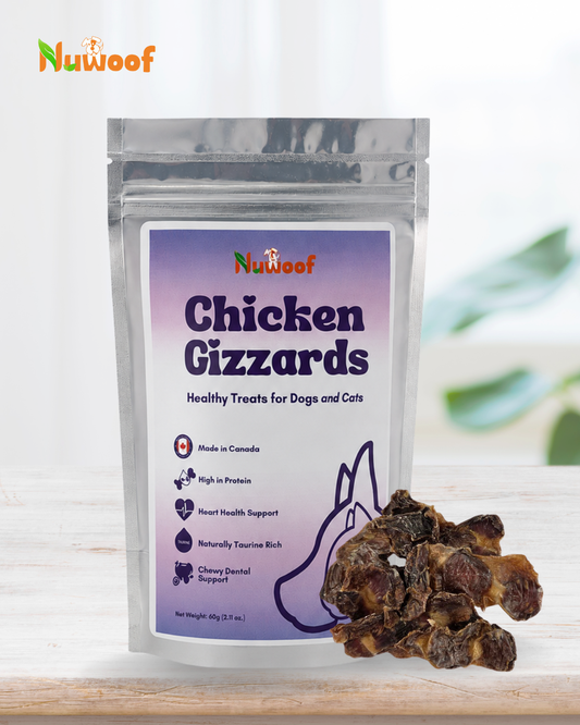 NuWoof - Chicken Gizzard Treats - 60g