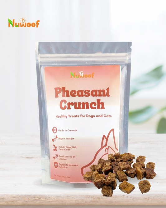 NuWoof - Pheasant Crunch Treats - 60g