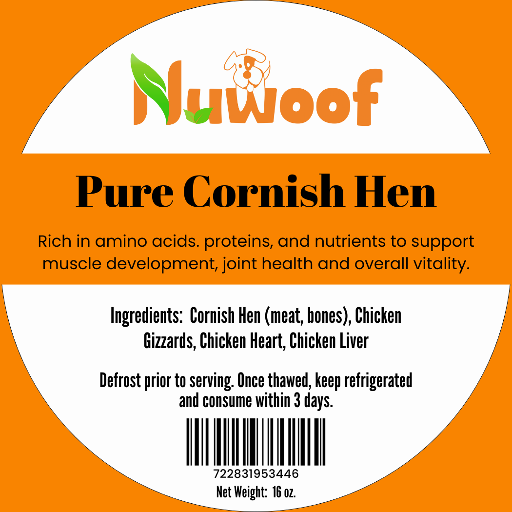 NuWoof - Pure Cornish Hen