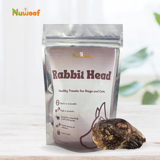 NuWoof - Dehydrated Rabbit Head