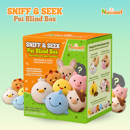 NuWoof Sniff & Seek Blind Box – Treat Collection