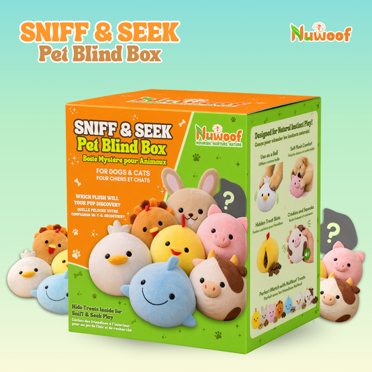 NuWoof Sniff & Seek Blind Box – Treat Collection