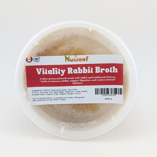 NuWoof - Vitality Rabbit Bone Broth (with TCM herbals)